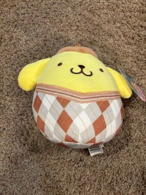 NWT Hello Kitty Pompompurin Squishmallow